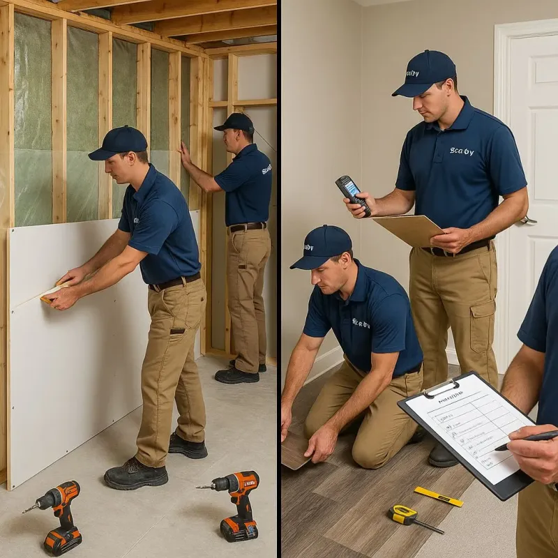 Repairs and Reconstruction process in Riverdale, GA